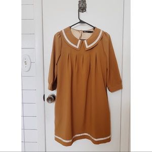 Dear Creatures retro Peter Pan collar dress